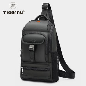 Tigernu 8182 Classic Korean Waterproof  Sling Bag For Men  Fashion Shoulder Bag On Sale Travelling Big Size Chest Bag Crossbody Bag