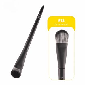 Cọ tán nền/ má hồng kem vạt xéo Vacosi Finger Foundation Brush F12 - Hàn Quốc