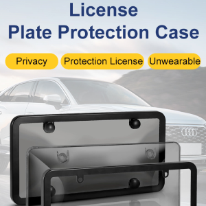 License Plate Protective Case License Plate Protective Case for Modified Vehicle Piece Fitting