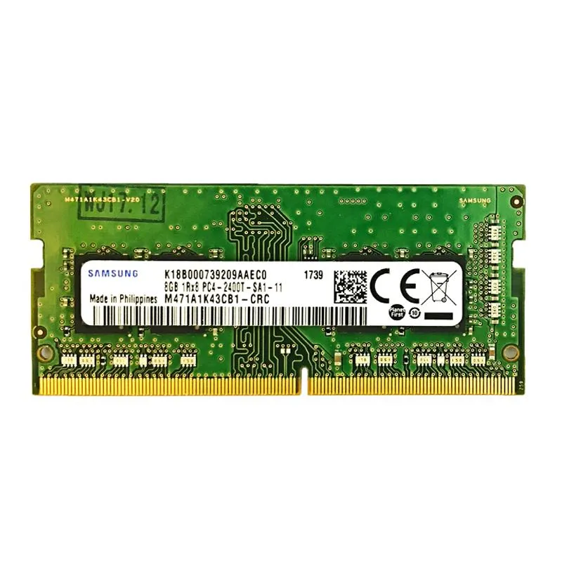 【送料無料】SUMSUNG製メモリ DDR4 PC4-2400T 4GB×4枚 Samsung ノート用 8GBメモリ DDR4 PC4-2400T SA1-11.. : サムスン