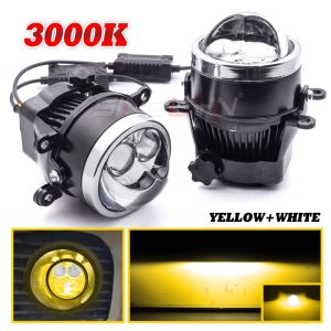 ไฟตัดหมอกไฮเปอร์โบลอยด์ LED H11 3 นิ้ว สําหรับรถยนต์ Mitsubishi Montero Miraage Strada Triton Outlander Pajero Sport