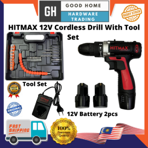 EPICS 12V / 21V Cordless Drill Set (Battery 2 pcs)