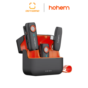 Hohem Wireless Lavalier Microphone MIC-01 (2TX + 1RX + Charging Case)
