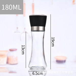 Salt And Pepper Grinder Refillable Stainless Steel Shakers With Adjustable Coarse Mills Portable spice jar containers2026