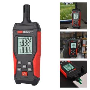 Digital Temperature Humidity Detector Monitors Handheld Hygrometer Thermometers with Backlit Data Hold High Accuracy