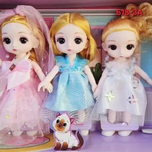 Kids toys - Hộp Đồ Chơi Búp Bê Kèm Phụ Kiện Dành Cho Bé 618-3A