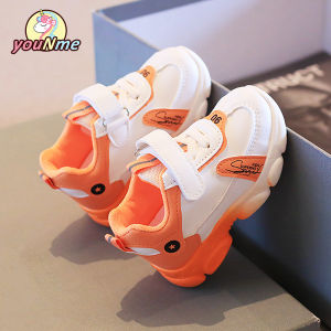 youNme Baby Shoes For Girls Korean Rubber Shoes Fashion Kids Shoes Girl Ootd Sneakers 3 Year Old