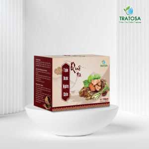 Thảo dược ngâm chân TRATOSA 12 Vị thảo dược hộp 25 gói dùng 1 tháng hoàn toàn từ thiên nhiên