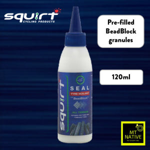 SQUIRT SEAL TYRE SEALANT with BeadBlock - 150ml 1000ml Mountain Bike MTB Tubeless Tyre Puncture Free No Flat Tire