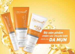 Gel ngừa mụn Decumar Advanced 20gr giảm mụn viêm thâm đầu đen hoàn toàn mới DCA01