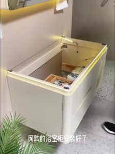 ⚡Minimalist Modern Bathroom Mirror Cabinet Bathroom Mirror Upgrade Smart Mirror Cabinet Large Capacity Bathroom Storage Cabinet Hanging Toilet Cabinet