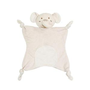 Machine Washable Infant Security Blanket PP Cotton Fabric Comforting Towel Animal Design for Toddler Anxiety Relief