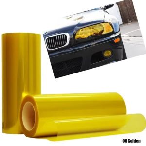 TKC28 Protective Automotive Light Film Anti-Collision Self-adhesive Car Protective Film Easy To Install 40300cm Headlight Color Changing Film Car