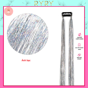 Kẹp Tóc Giả Ánh Kim Tuyến Dùng Để Trang Trí Cho Tóc- Phụ kiện RYRY