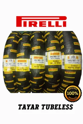 PIRELLI Tayar Tubeless 17 Inch