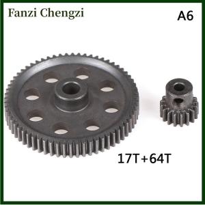 Fanzi HSP Steel Metal Spur Differential Main Gear 17T 21T 26T 29T 64T Pinion Gear
