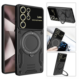 Shockproof Armor For Magsafe  Ring Wireless Charge Case For Samsung Galaxy S26 Ultra S26 Plus GalaxyS26 5G Cover