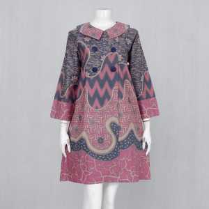TUNIK ABSTRAK 04 | BAJU KERJA WANITA BUSUI FRIENDLY