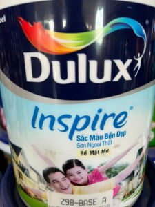 Sơn ngoại thất Dulux Inspire  Z98 bề mặt Mờ. Che phủ cao chống rêu mốc và bong tróc