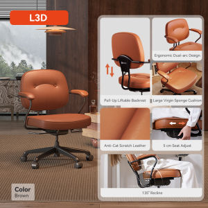 Sihoo L3D Ergonomic Chair Dressing Stool Chair Cat-Scratch Leather Computer Chair Gaming Chair for Study 西昊人体工学椅 - 3 Years Warranty