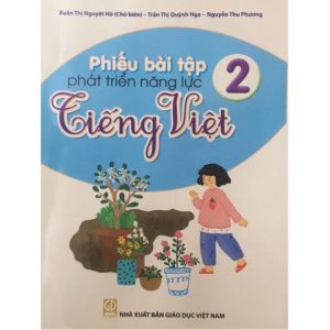 Sách - Phiếu bài tập phát triển năng lực Tiếng việt lớp 2 (theo chương trình mới )