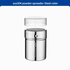 BINCOO Powder Spreader Latte Coffee Powder Sifter 304 Stainless Steel Latte Art Mold and Latte Art Vat
