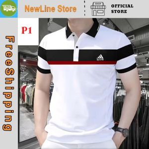 Áo Polo Nam Phối Ngực Thể Thao Trẻ Trυng Chất Cá Sấu CVC Sang Trọng Menswear Cao Cấp.