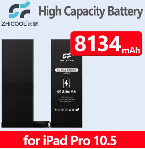 ZHICOOL High Capacity Pure Cobalt Super Long LIfe High Performance Battery for iP Pro 9.7 iP Pro 10.5 iP Pro 11 12.9 a1664 A1798