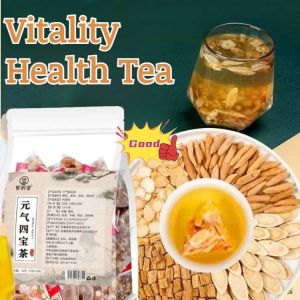 元气恢复茶 元气四宝茶 消除疲劳 补肾养肝 5gx10包 Vitality Four Treasures Tea 持久活力与健康组合茶 Teh Herba