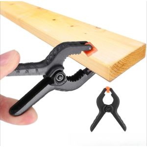 คลิปสปริงไนลอนขนาด 2 นิ้ว 4 ชิ้น คลิปงานไม้รูปตัว A คลิปฉากหลังถ่ายภาพ คลิปสปริงพลาสติก