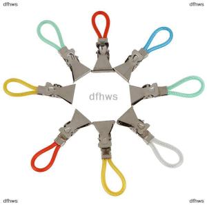 [COD] dfhws 8 pcs Towel Clips Towels Hanger Tea Towel Towel Hook