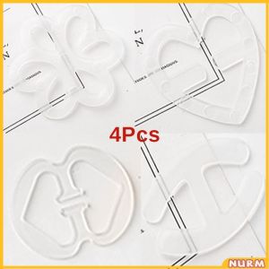 Nurm 4/7Pcs Bra Clips Hide Bra Strap Bra Buckle Strap Holder