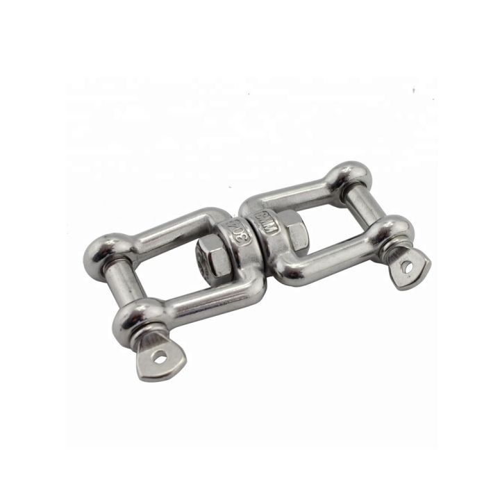 1PCS Jaw And Jaw Anchor Swivel 304 Stainless Steel 4mm 5mm 6mm 8mm 10mm ...