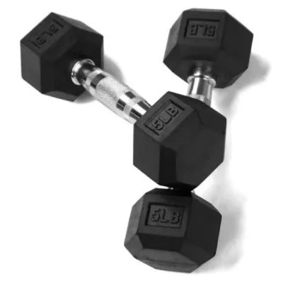 （5LB-50LB）PER PIECE Hexagonal dumbbell mens special dumbbell set cast iron dumbbell home fitness dumbbell rack dip plastic dumbbell Hexagonal rubberized dumbbell exercise chest muscle weightlifting abdominal fitness various specifications