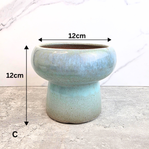 The Leaferie Luna plant pots. flowerpot . flowerpots . flower pot . planter . planters . Ceramic