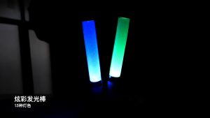 【Local Ready Stock】 LED Luminous Light Sticks 25cm Concert Glow Sticks Wedding Anniversary Festival Party Decor Supplies