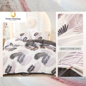 Aloe Cotton Single Queen Quilt Cover Soft Sarung Selimut blanket Lembut Ins Style N 1