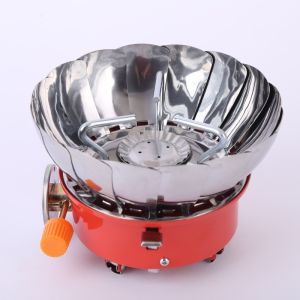 Bếp Mini Camping Chống Gió Gấp Gọn Tiện Dùng Cho Giã Ngoại Du Lịch.