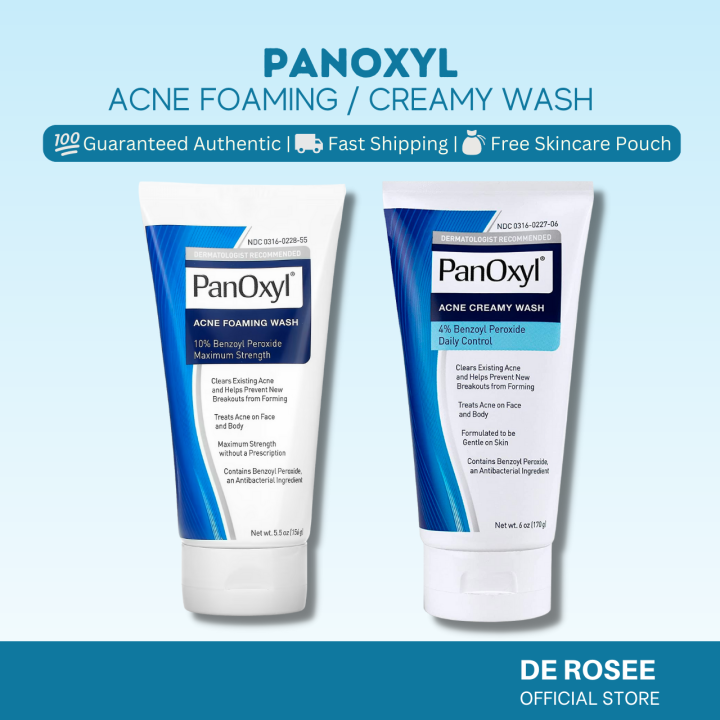 PanOxyl Acne Foaming/Creamy Wash 156g | Lazada PH