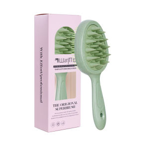 Hair Brush Hairdressing Massage Scalp Comb Ladies Comb Anti Static Hair Brush Air Cushion Comb Air-Bag Comb Hijab Sikat Rambut Detangle Brush for Wet Dry All Hair Types Both Women Men