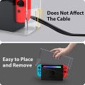 20 Colors Light Dust Cover for Nintendo Switch & Switch OLED Charging Dock Acrylic Host Shell oled Protective Sleeve. 