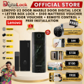 LENOVO U2 DOOR RIM LOCK + FREE INSTALLATION + LETTER BOX LOCK  + $100 MATTRESS VOUCHER + $100 DOOR VOUCHER + 2 CARD + 1 YEAR WARRANTY. 