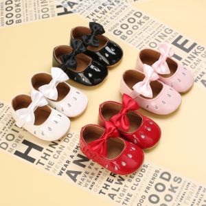 First Walker 0-1 Year Old Baby Shoes Cute Bow-knot Princess Shoes for Baby Girl Infant Toddler Shoes