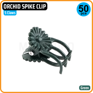 50 Pcs Orchid Flower Spike Plant Support Clip | Klip Jepitan Penyangga Tangkai Bunga Anggrek Dekoratif