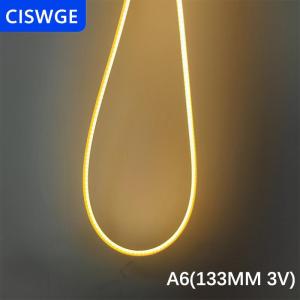 [COD] CISWGE Bóng đèn Edison 3V 133mm 300mm bộ phận đèn dây tóc LED Phụ kiện đèn sợi đốt tự làm màu trắng ấm dây tóc linh hoạt đi ốt