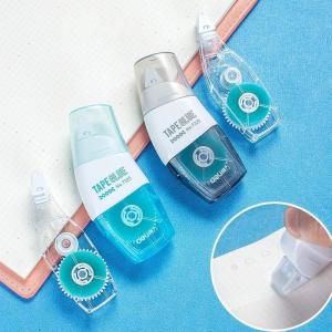 Deli Double Sided Tape Glue Adhesive Roller Glue Self Adhesive Dots Roller Tape Dispenser Stationery