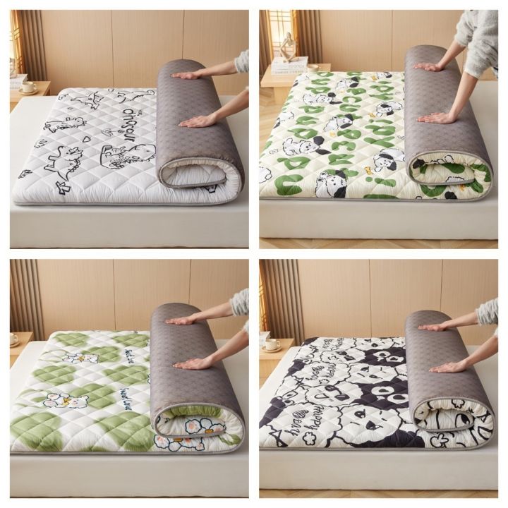 【Ishaoken】[in stock]Folding Tatami Mattress, Foldable Futon Mattress