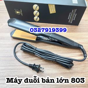 Máy Duỗi Tóc Cao Cấp JADEEMPRESS 803 Bản Lớn 4.5cm Chống Dính Ceramic Màn Hình LCD Tiện Dụng Cho Làm Thẳng Uốn Xoăn Cụp