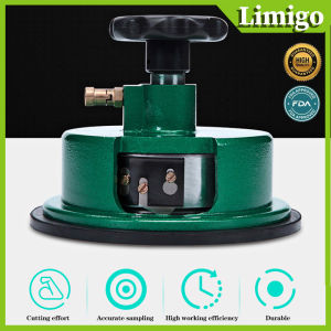 Fabric Sampler Cutter High Precision 100 Sqcm Round Cloth Sample Disk Cutter Fabric Weight CutterTextile Fabric GSM Sampling for Cloth Device Weight Instrument Sampler Paper Cutting (Green)