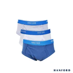 Hanford Kids/Teens Premium Ribbed Cotton Hipster Briefs Orbit / Echo -  Assorted Colors (3in1 Pack)